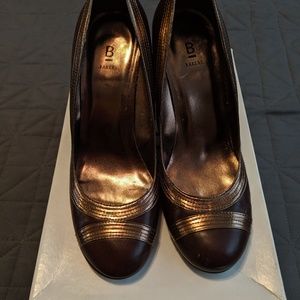 Bakers brown wedges.